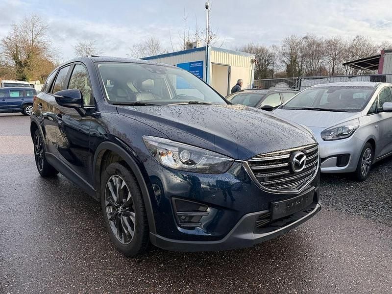 Blau Gebraucht 2017 Mazda CX-5 Exclusive-Line SUV | 8.690 € (Superpreis) - Bild 1/4