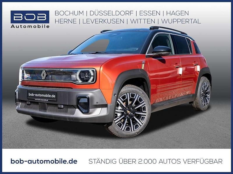 Neu Renault 4 E-Tech Iconic 110 kW (150 PS) 2025 Schiefer grau + black pearlschwarz metallic (grau) SUV