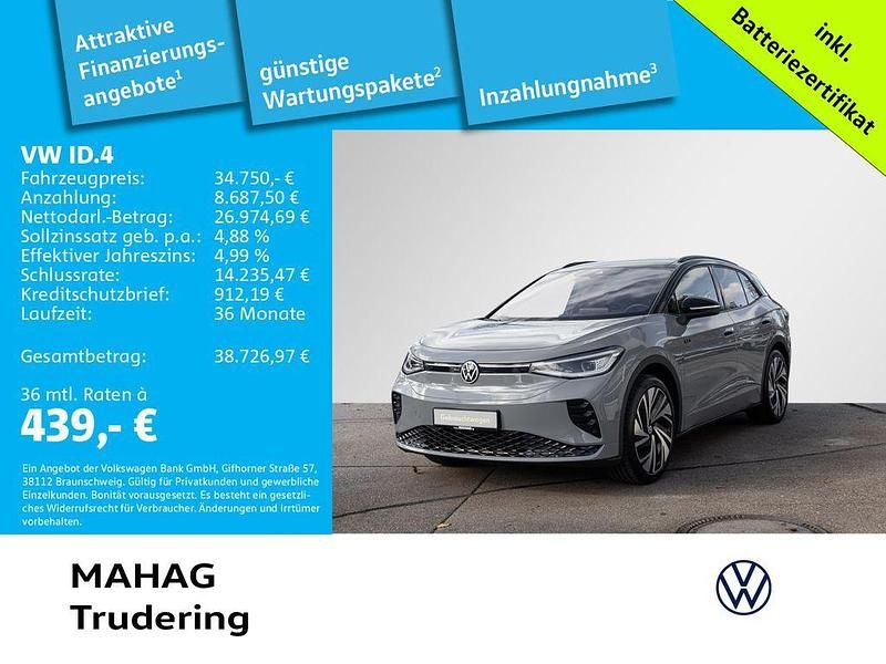 Grau Gebraucht 2023 VW ID.4 GTX SUV | 34.750 € (Fairer Preis) - Bild 1/2