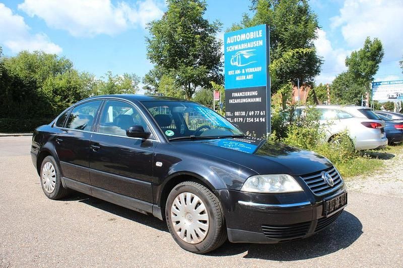 Gebraucht VW Passat Trendline 102 PS (75 kW) 2002 Schwarz Limousine