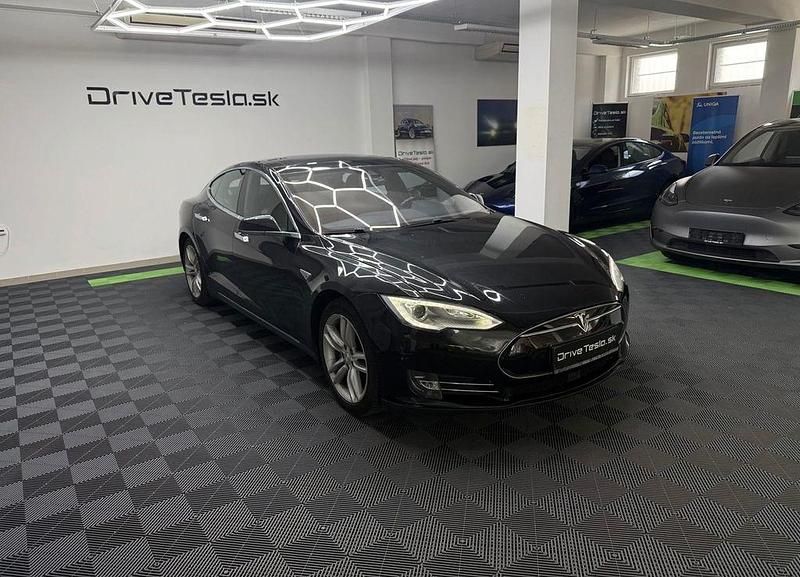 Gebraucht Tesla Model S 309 kW (421 PS) 2015 Schwarz Kleinwagen