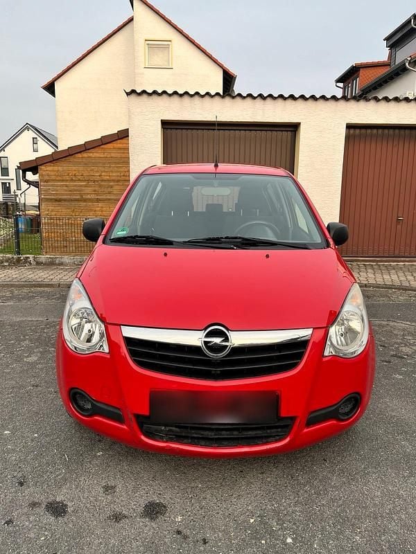 Gebraucht Opel Agila 68 PS (50 kW) 2009 Rot Kleinwagen