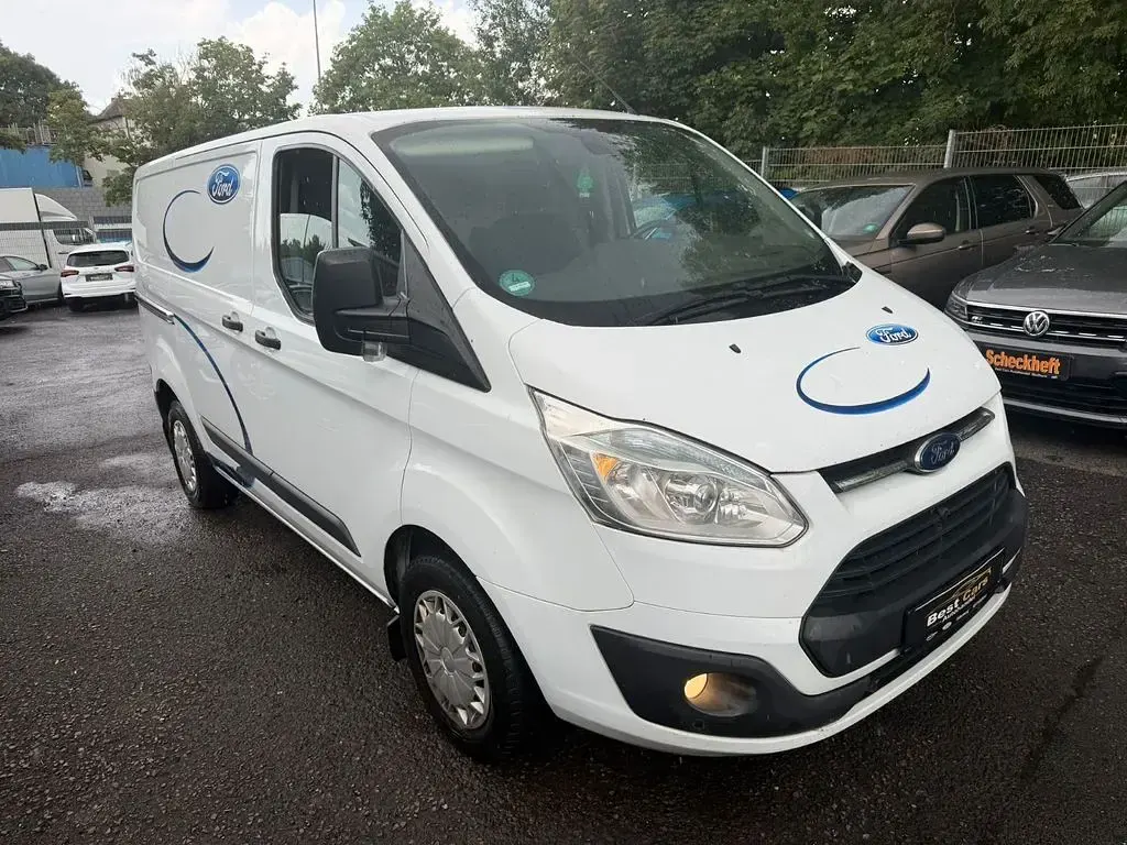 Gebraucht Ford Transit Custom Trend 155 PS (114 kW) 2014 Weiß Van / Kleinbus