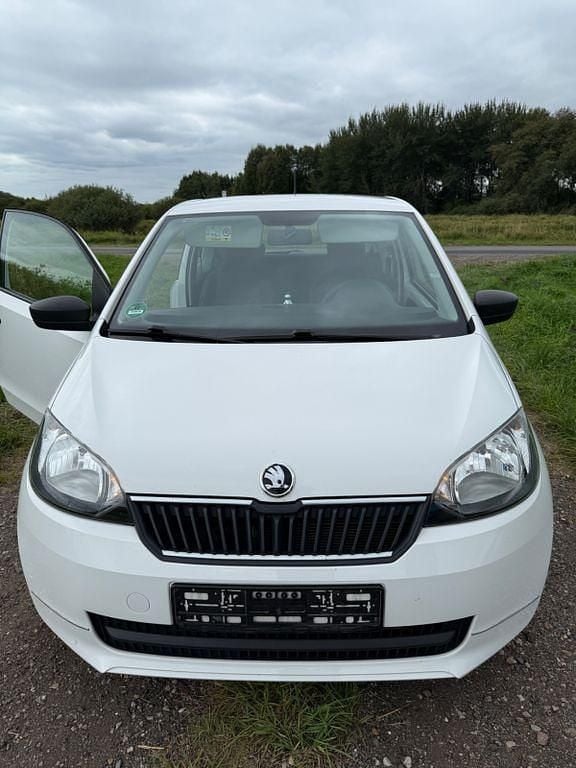 Weiß Gebraucht 2015 Skoda Citigo G-TEC Cool Edition Kleinwagen | 5.400 € - Bild 1/4