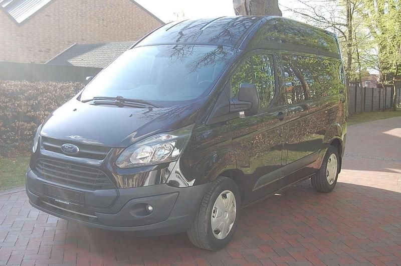 Gebraucht Ford Transit Custom 131 PS (96 kW) 2017 Iridiumschwarz metallic Van / Kleinbus
