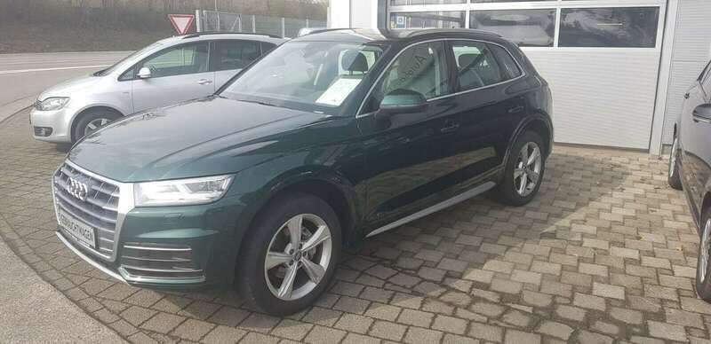 Azorengrün metallic Gebraucht 2019 Audi Q5 Sport SUV | 37.900 € (Teuer) - Bild 1/4
