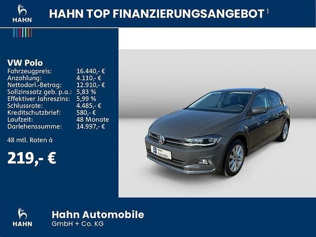 Gebraucht VW Polo Highline 95 PS (69 kW) 2017 Grau Limousine