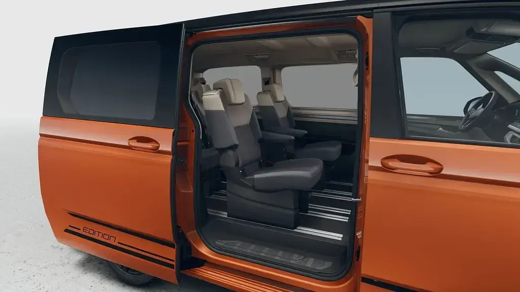 Ny VW T7 Edition 150 HK (110 kW) 2026 Orange Van
