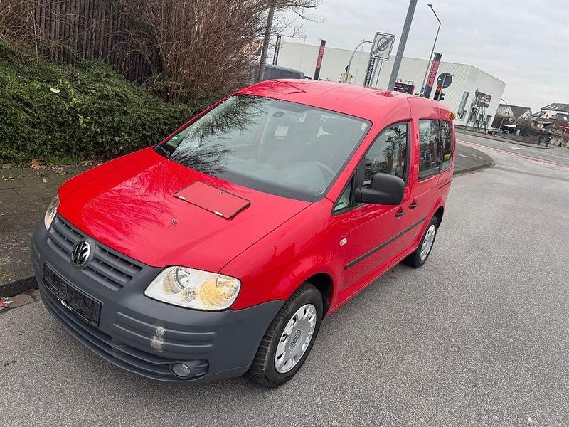 Gebraucht VW Caddy Team 75 PS (55 kW) 2010 Rot Van / Kleinbus