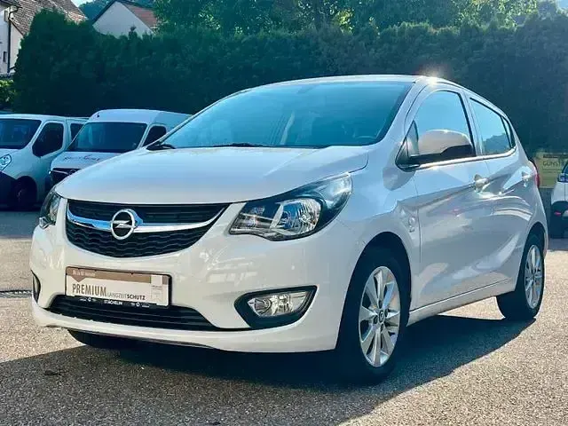Gebraucht Opel Karl Active 75 PS (55 kW) 2017 Weiß Kleinwagen