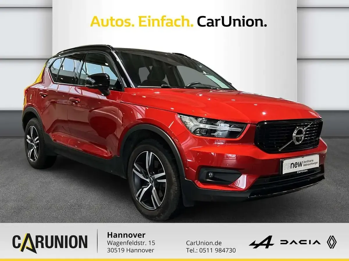 Gebraucht Volvo XC40 R-Design 190 PS (139 kW) 2019 Rot SUV
