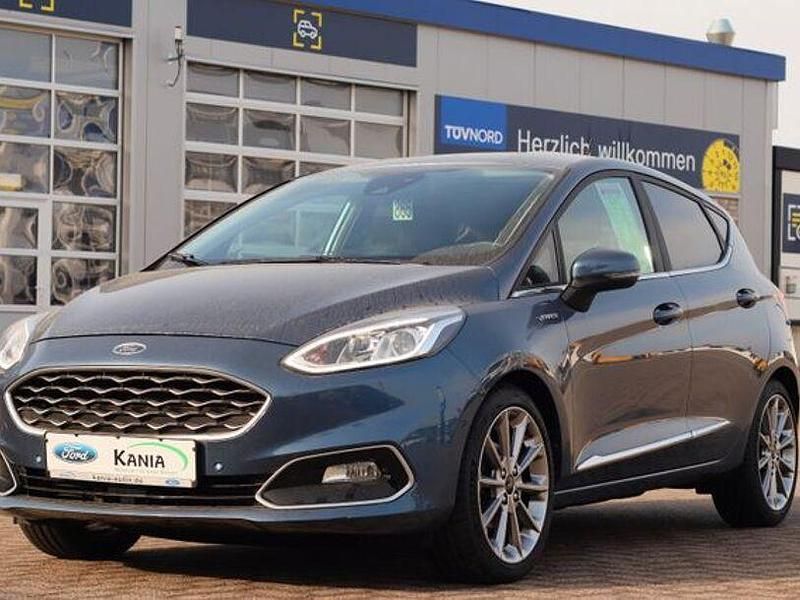 Gebraucht Ford Fiesta Vignale 101 PS (74 kW) 2019 Blau Kleinwagen