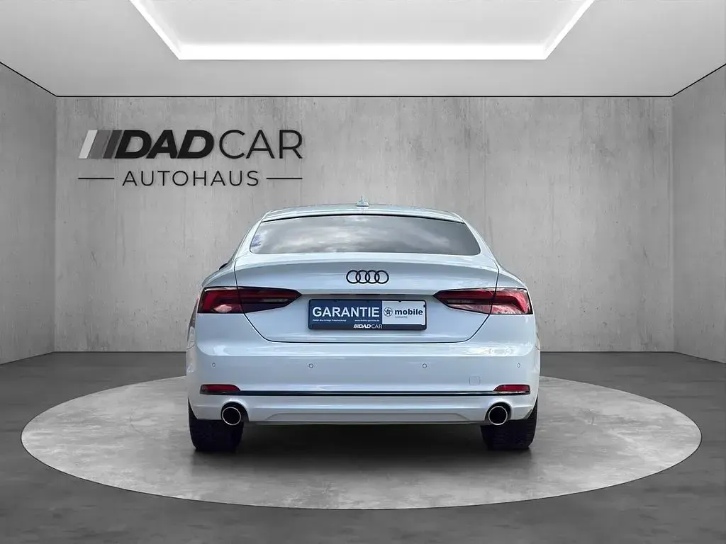 Gebraucht Audi A5 Sportback S-Line 190 PS (139 kW) 2019 Weiß Kleinwagen