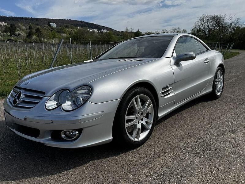 Gebraucht Mercedes SL500 387 PS (284 kW) 2007 Silber Cabrio