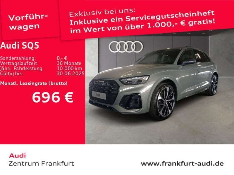 Grau (chronosgrau metallic) Gebraucht 2024 Audi SQ5 Ambiente SUV | 72.831 € (Teuer) - Bild 1/4