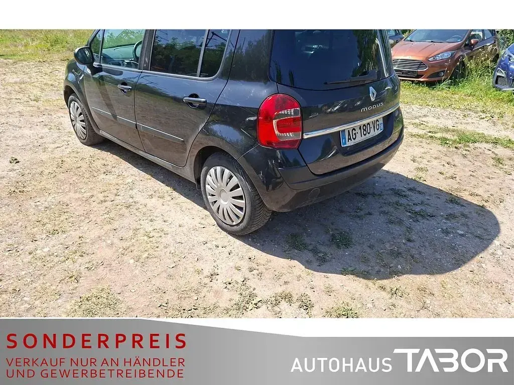Gebraucht Renault Modus Dynamique 86 PS (63 kW) 2009 Perlmuttschwarz Van / Kleinbus