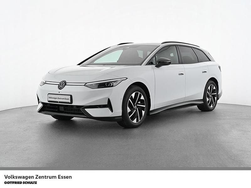 Gletscherweiß metallic Gebraucht 2025 VW ID.7 IQ Drive Limousine | 59.880 € - Bild 1/4