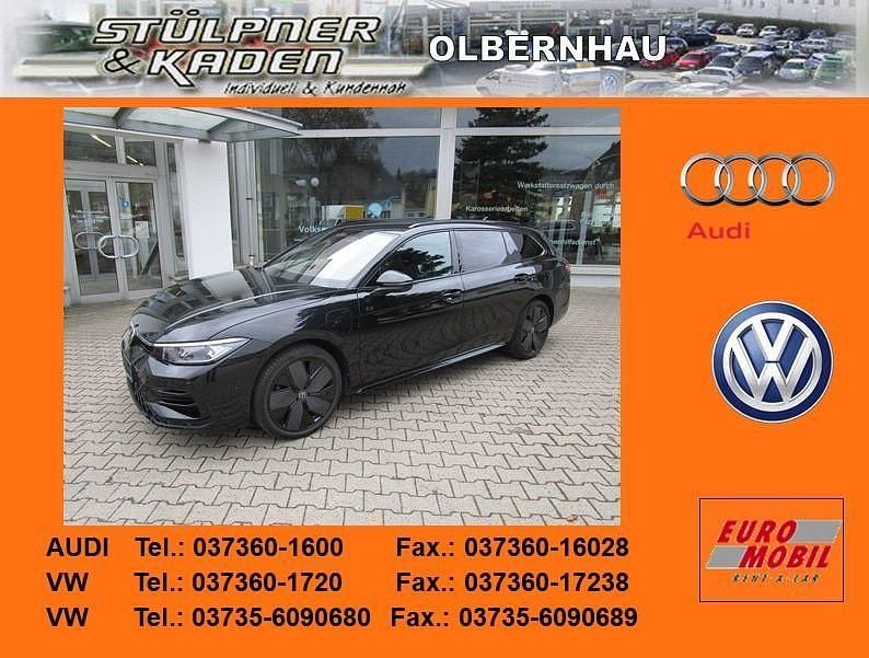 Gebraucht VW Passat GTE 177 PS (130 kW) 2024 Schwarz Kombi