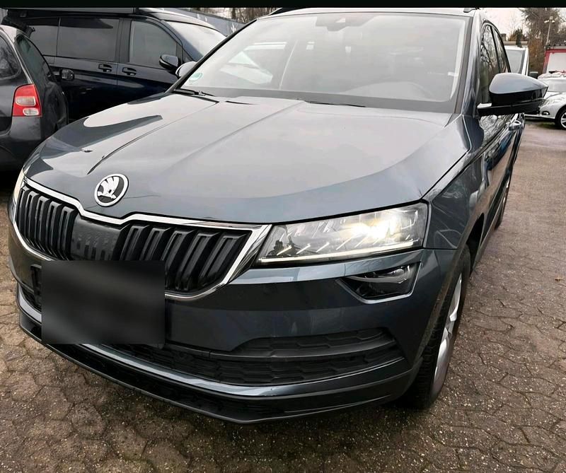 Grau Gebraucht 2019 Skoda Karoq Ambition SUV | 15.899 € (Superpreis) - Bild 1/4
