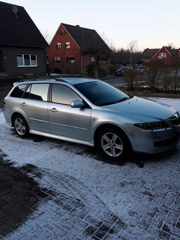 Silber Gebraucht 2007 Mazda 6 Active Kombi | 1.400 € (Superpreis) - Bild 1/4