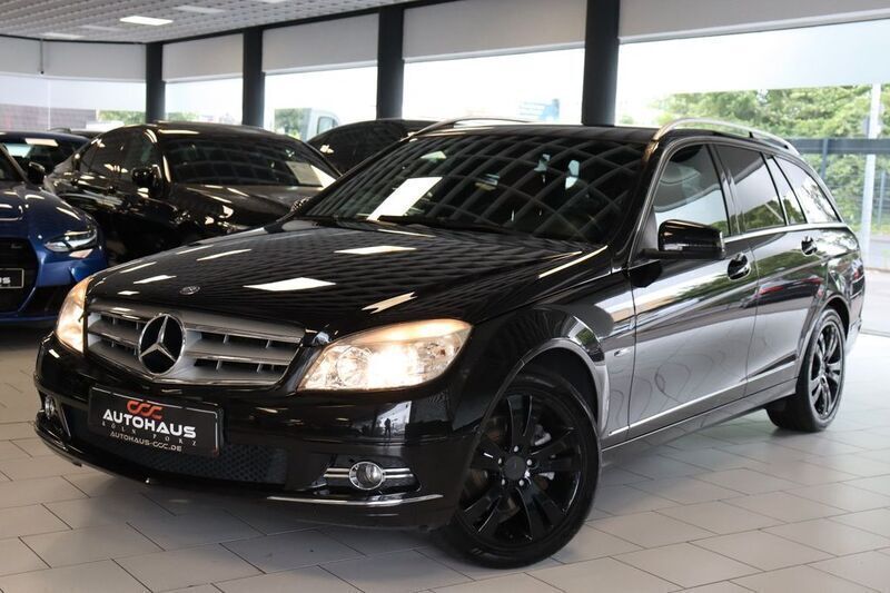 Schwarz Gebraucht 2009 Mercedes C200 Kombi | 8.490 € (Teuer) - Bild 1/4