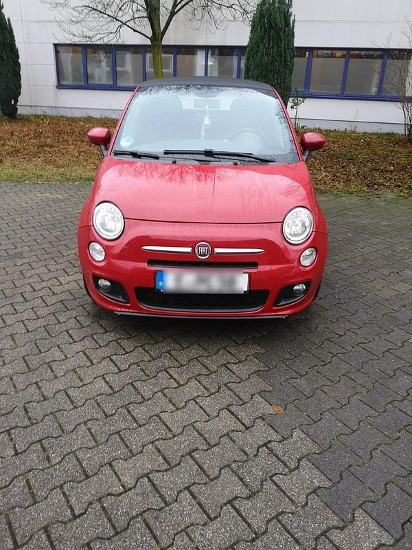 Rot Gebraucht 2014 Fiat 500C Cabrio | 8.500 € - Bild 1/4