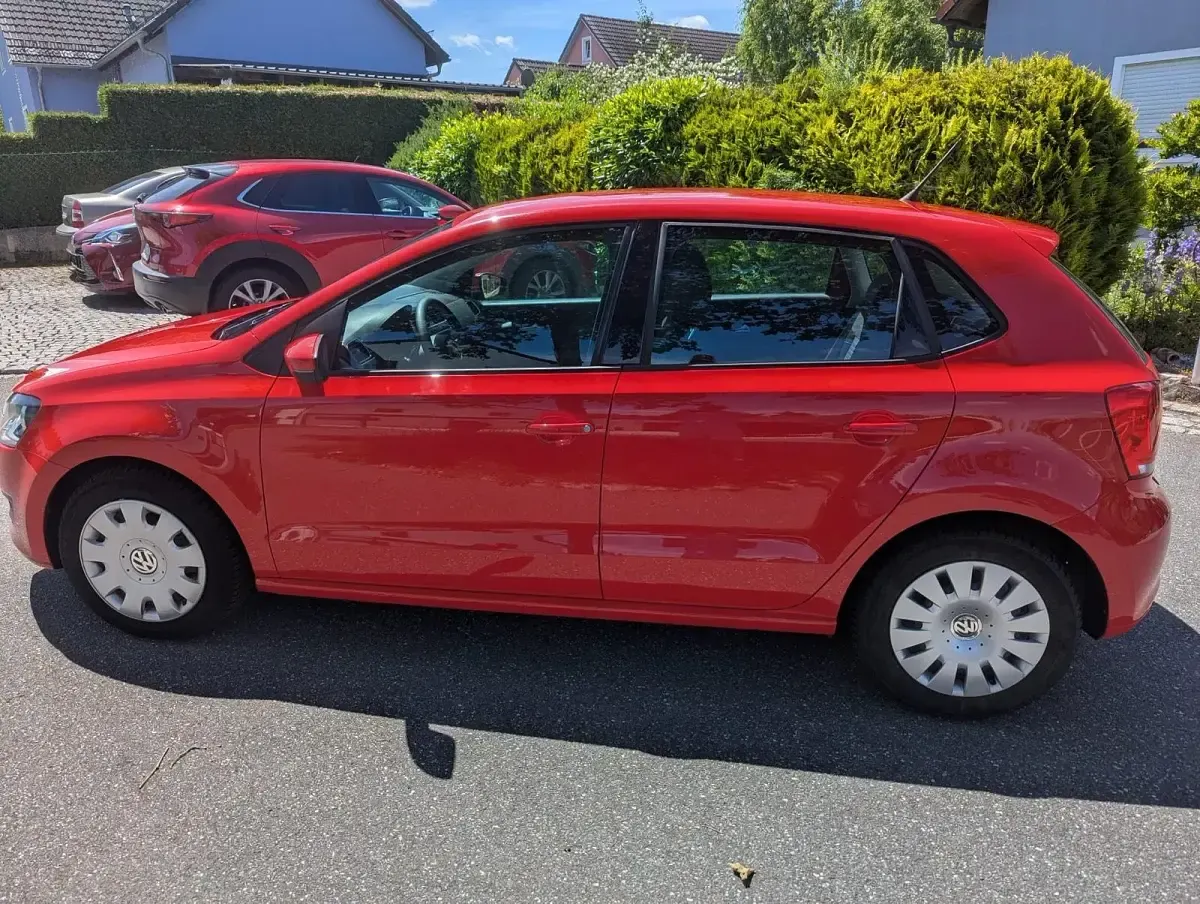 Gebraucht VW Polo 86 PS (63 kW) 2011 Rot Kleinwagen