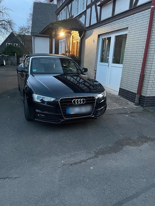 Schwarz Gebraucht 2014 Audi A5 Cabriolet S-Line Cabrio | 13.999 € (Fairer Preis) - Bild 1/4