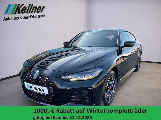 Schwarz Gebraucht 2024 BMW 420 Gran Coupé M Sport Coupé | 46.790 € (Fairer Preis) - Bild 1/4