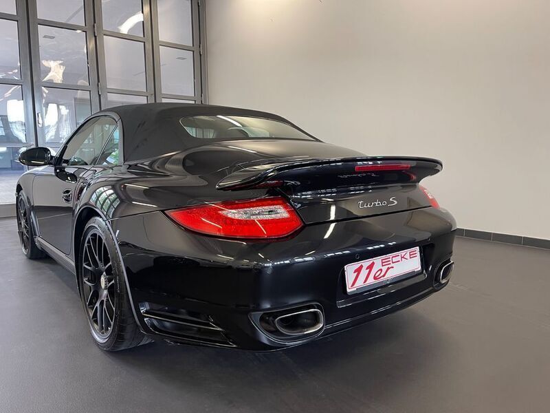 Gebraucht Porsche 911 Turbo S Cabriolet Chrono 530 PS (389 kW) 2010 Schwarz Cabrio