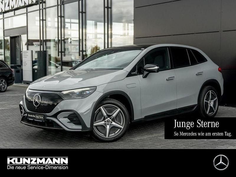 Manufaktur alpingrau uni Gebraucht 2024 Mercedes EQE350 SUV AMG SUV | 65.500 € - Bild 1/4