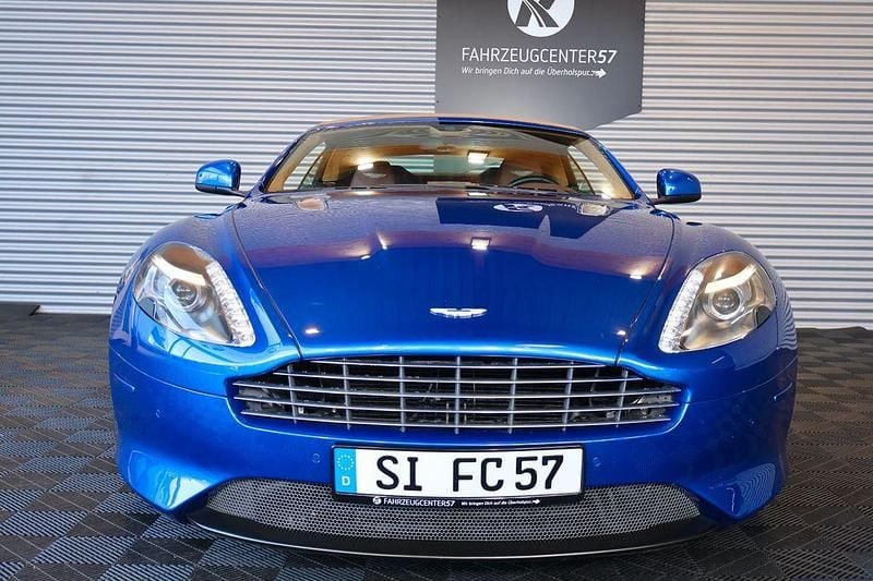 Gebraucht Aston Martin DB9 517 PS (380 kW) 2015 Blau Cabrio
