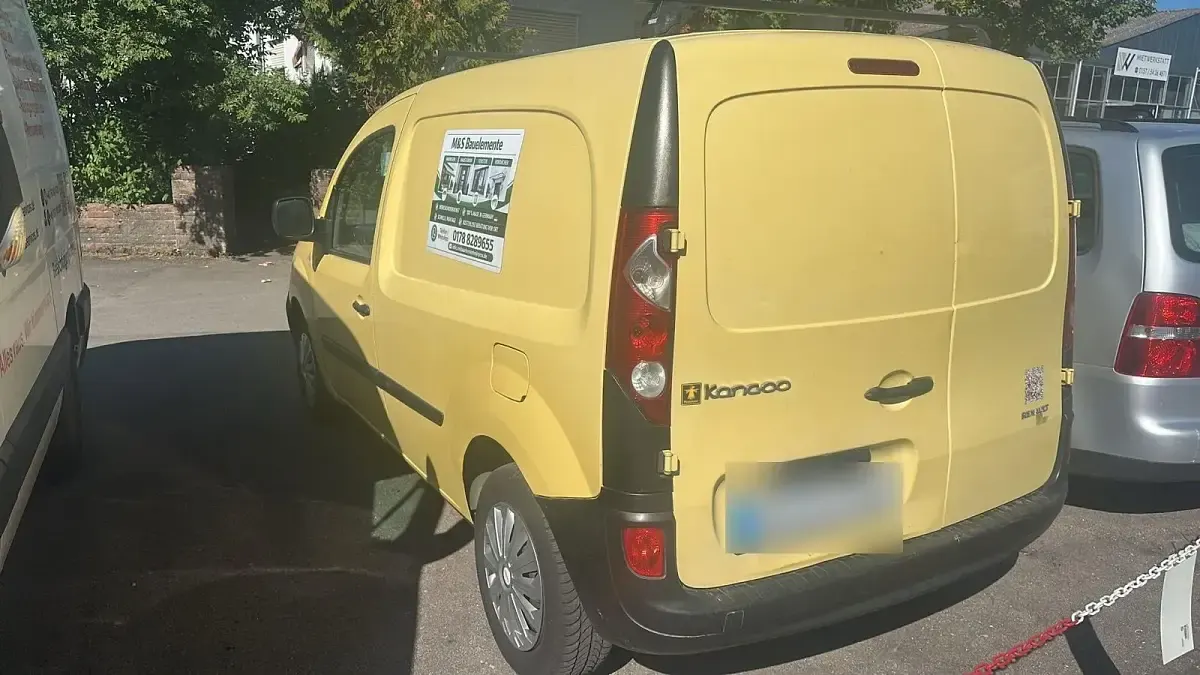 Gebraucht Renault Kangoo 2009 Gelb Van / Kleinbus