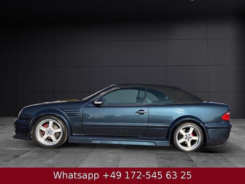 Gebraucht Mercedes CLK320 218 PS (160 kW) 2001 Schwarz Cabrio