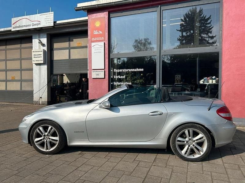 Gebraucht Mercedes SLK200 163 PS (119 kW) 2004 Silber Cabrio