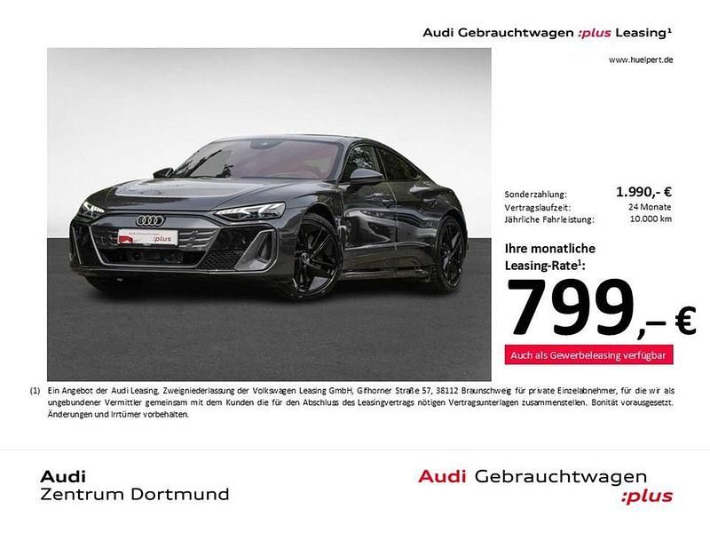 Daytonagrau perleffekt Gebraucht 2025 Audi e-tron GT quattro Ambiente Limousine | 101.397 € - Bild 1/4