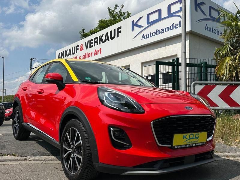 Rot Gebraucht 2020 Ford Puma Gen-E Titanium SUV | 15.900 € (Superpreis) - Bild 1/4
