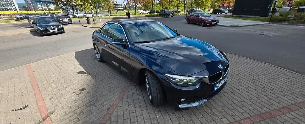 Gebraucht BMW 430 Cabriolet Luxury Line 258 PS (189 kW) 2017 Blau Cabrio