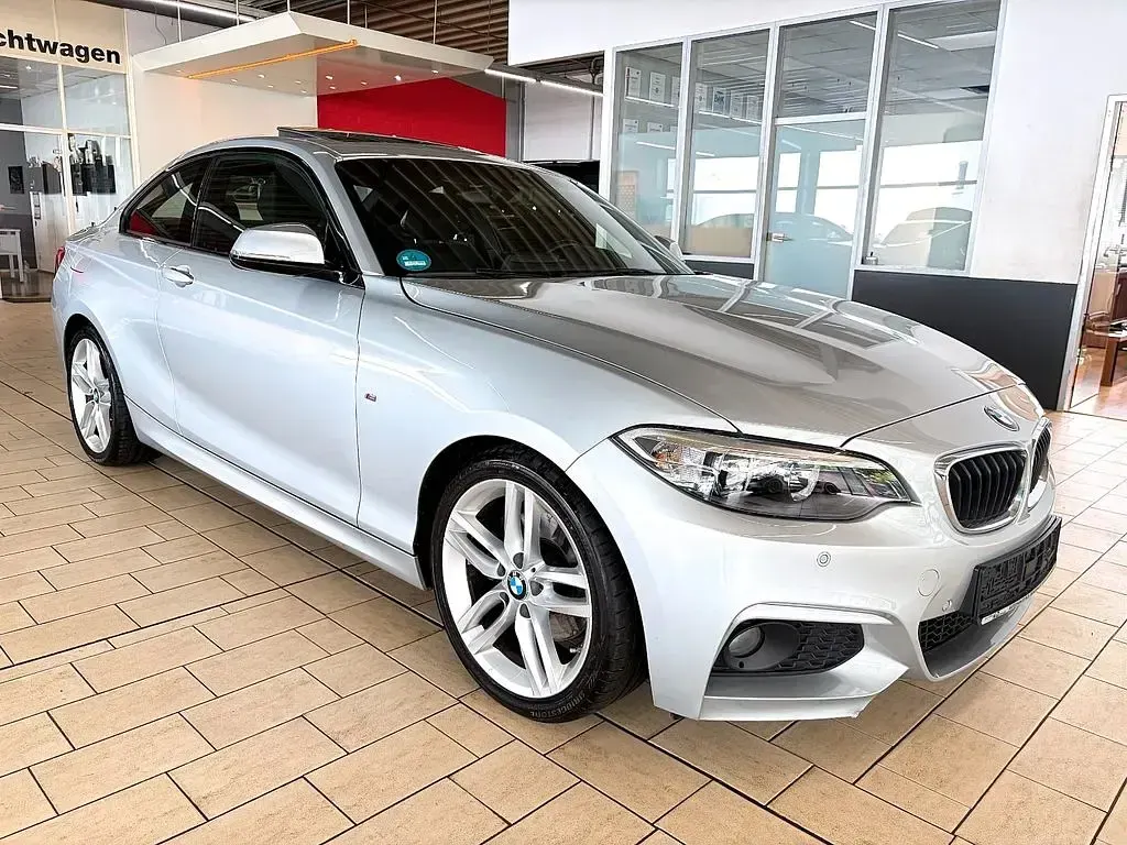 Gebraucht BMW 220 M Sport 190 PS (139 kW) 2016 Silber Coupé