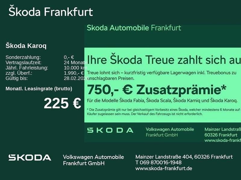 Weiß Neu 2026 Skoda Karoq SportLine SUV | 35.480 € (Fairer Preis) - Bild 1/4