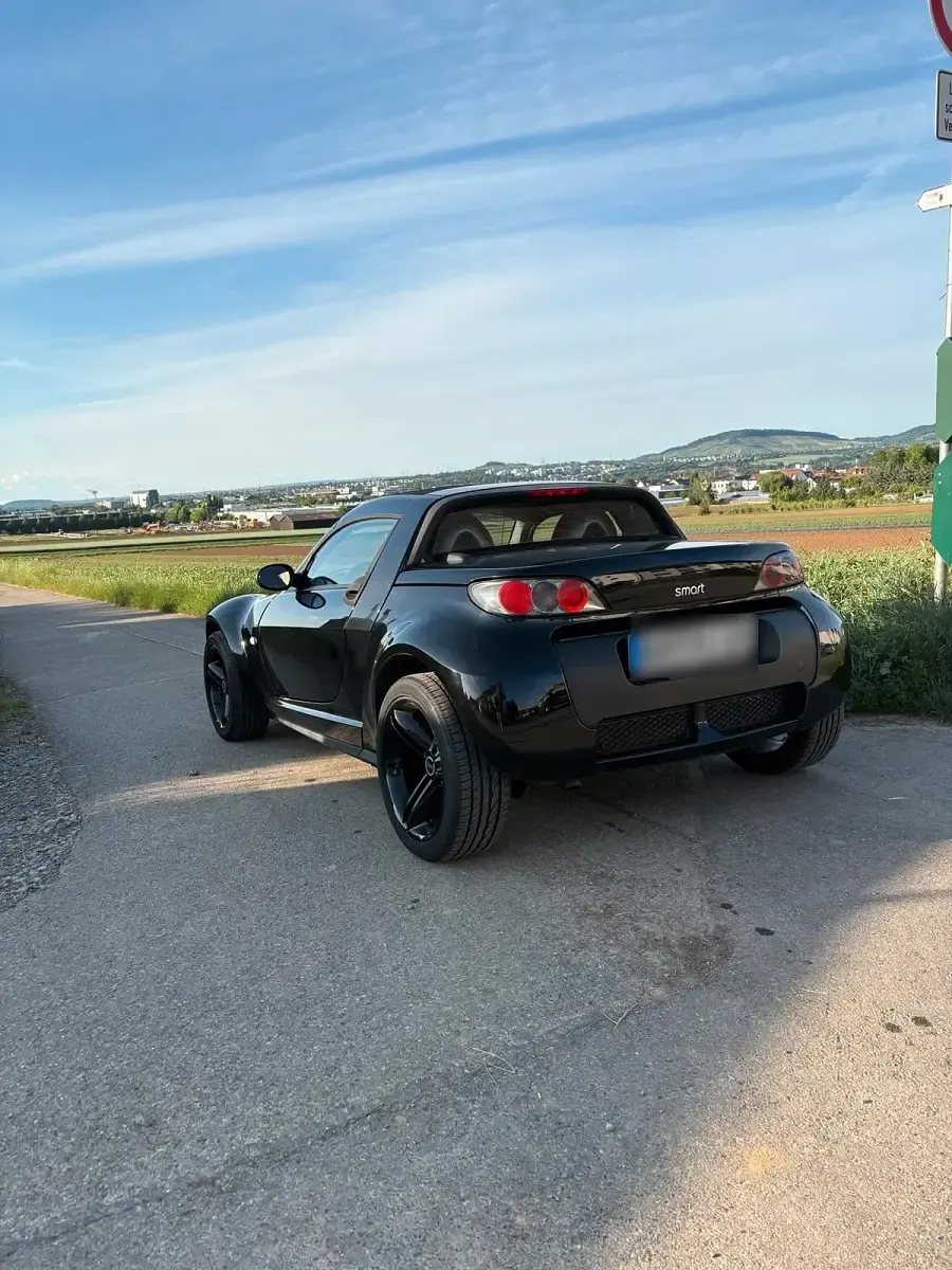 Gebraucht Smart Roadster 82 PS (60 kW) 2003 Schwarz Cabrio