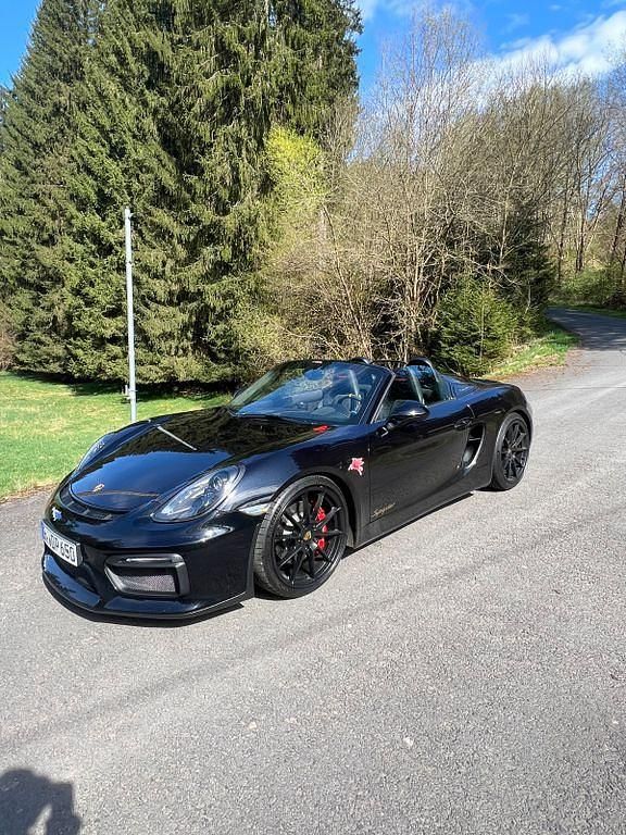 Gebraucht Porsche Boxster Spyder 375 PS (275 kW) 2016 Schwarz Cabrio