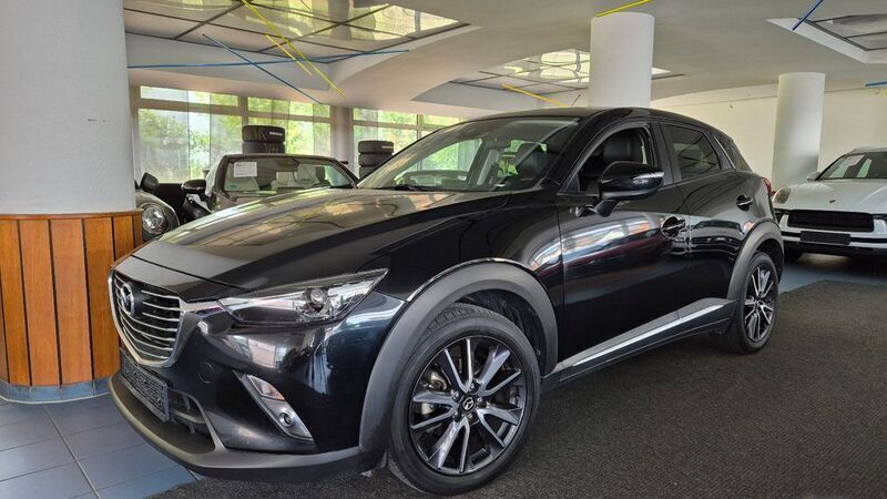 Jet black Gebraucht 2018 Mazda CX-3 Sports-Line SUV | 17.990 € (Fairer Preis) - Bild 1/4