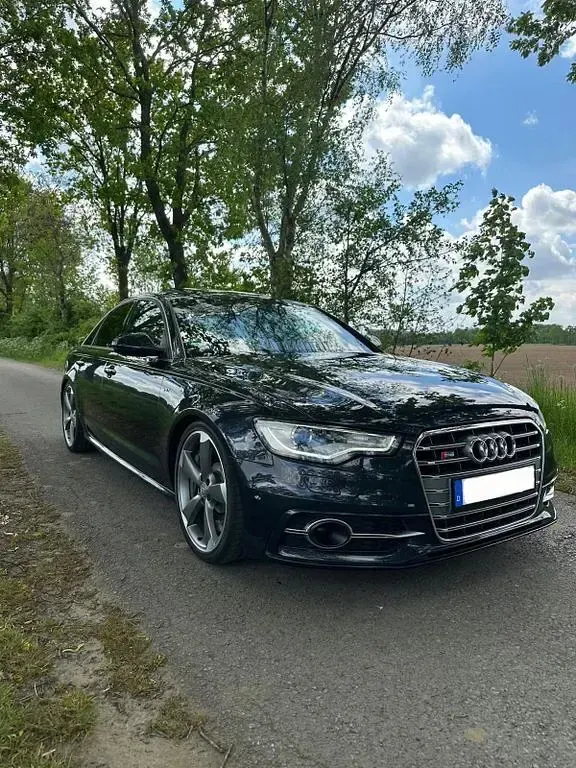 Usata Audi S6 Sport 420 CV (308 kW) 2014 Blu Berlina