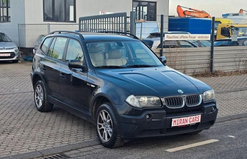 Schwarz Gebraucht 2005 BMW X3 Sport Line SUV | 1.999 € (Superpreis) - Bild 1/4