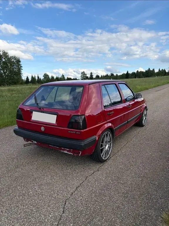 Gebraucht VW Golf III 60 PS (44 kW) 1991 Rot Kleinwagen