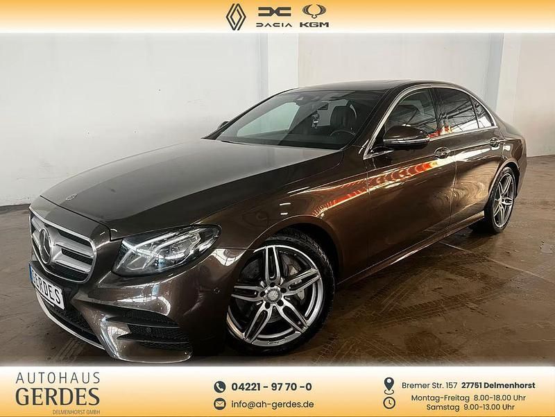 Braun Gebraucht 2016 Mercedes E350 AMG Limousine | 31.890 € - Bild 1/4