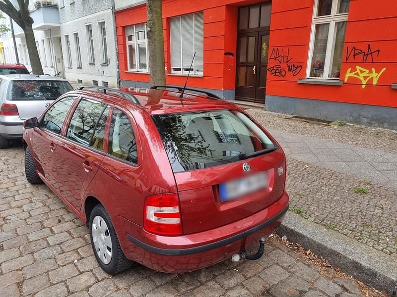 Gebraucht Skoda Fabia 80 PS (58 kW) 2007 Rot Kombi