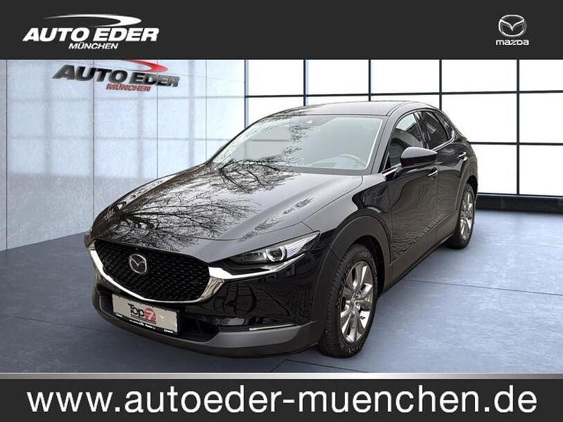 Jet black (metallic) Gebraucht 2021 Mazda CX-30 Selection SUV | 23.980 € (Fairer Preis) - Bild 1/4