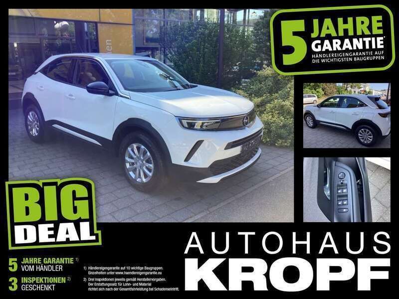 Jade weiss/arktis weiss Gebraucht 2022 Opel Mokka Edition SUV | 15.480 € (Fairer Preis) - Bild 1/4